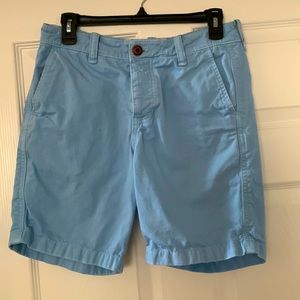 Men’s Hollister size 30 light baby blue shorts